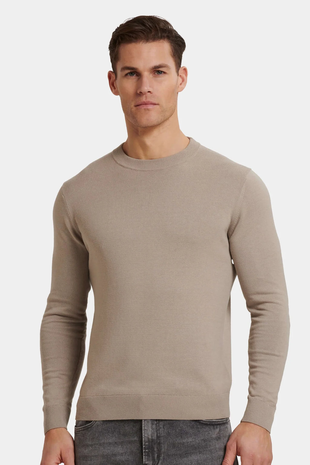 Suéter Crema  Clásico, Elegante