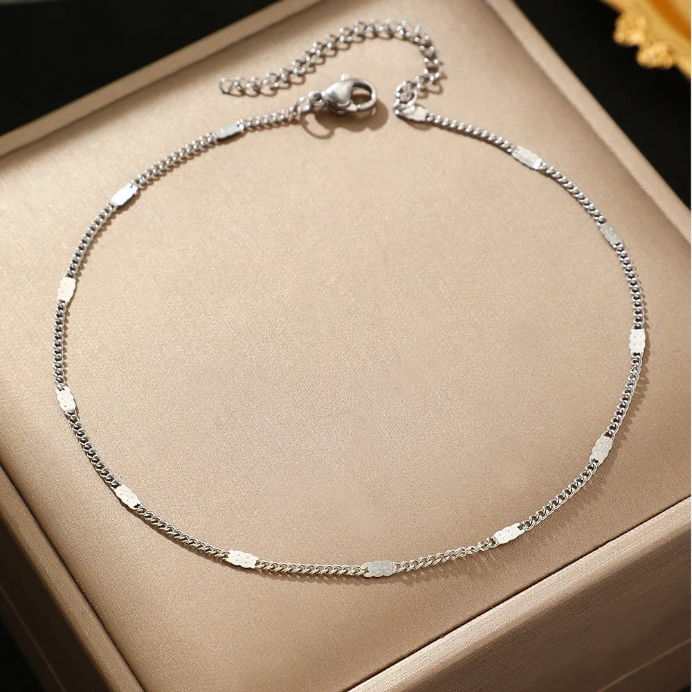 Pulsera de Cadena de Acero Inoxidable
